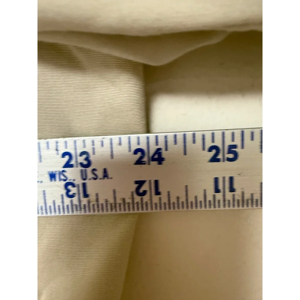Brooks Brothers‎ 346 Stretch Mens Blazer 45 Long Tan Beige Cotton Blend R7012